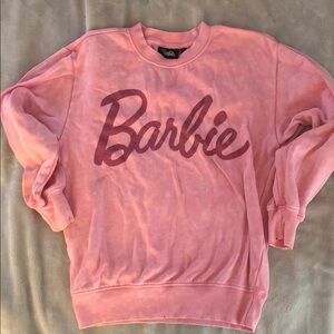 Barbie Blush Pink Crew Neck Sweater